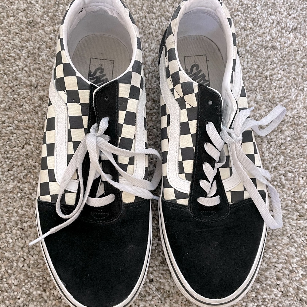 Checkered Vans